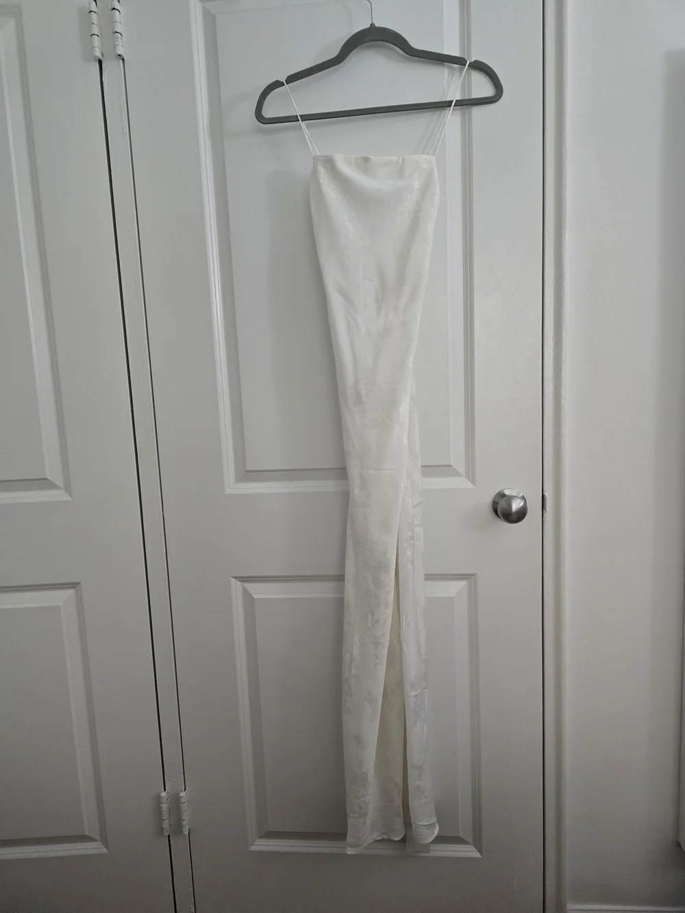 NWT Abercrombie White Jacuard Dress